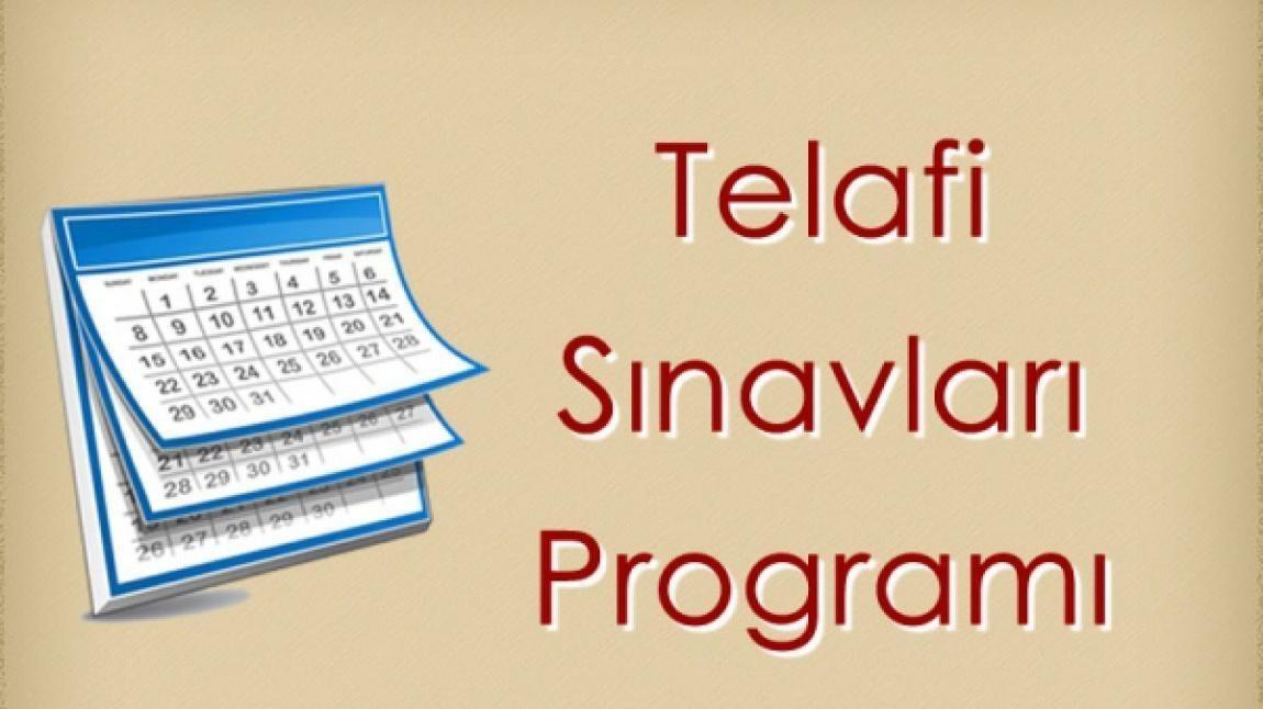 TELAFİ SINAV PROGRAMI